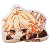 Plush dockor Project Genshin Impact Anime Peluche Pillow Cushion Nahida Tighnari Klee Barbara Dori Collei Cartoon Manga Stuffed Toy 230531