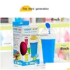 Other Drinkware Easy Diy Smoothie Cup With St Magic Pinch Maker Travel Camp Portable Sile Sand Ice Cream Slush Drop Delivery Home Ga Dhgkf