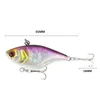 Iscas de iscas 1pcs Vibra de pesca de vibração de ganchos de agulha de agulhas de crankbait de crankbait 46g 4cm 230530