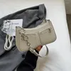 Вечерние сумки моды подмышка Shouder Crossbody for Women 2023 Панк маленькие кожаные кожа корейские сумочки Fashon