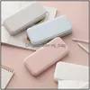 Pencilfall Aron för grundskolestudenter Frosted PP Learning Stationery Box Kids Drop Delivery Office Business Industrial Suppli DH7SL