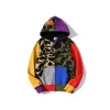 Sweats à capuche Femme Noir Camouflage Veste Jaune Sweat À Capuche Sweat Homme Femme Pull Manches Longues Tech Fleece