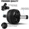 S Wheel Machine Abdominale oefening Trainer Gezondheid en fitness workoutapparatuur voor Home Gym met Mat Boxing Training 230530