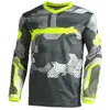 Jackets de corrida MTB DH Off Road Bicycle Tops de manga longa camisas de bicicleta de montanha de camisas