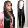 13x4 HD Straight Lace Front Wigs Human Hair WIgs Transparent Bone Straight Lace Frontal Human for Black Woman Pre Pluc