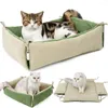 Lits pour chat éponge de haute qualité animaux de compagnie tapis de lit pour chien pour petits chiens moyens couverture pour animaux de compagnie Double côtés matelas pour chiot utile