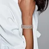 Bracelet Stonefans brillant strass Bracelet main chaîne pour femmes creux multi couche mariée mariage bijoux accessoires