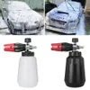 New 1000ml Car Wash Foam Bottle High Pressure Snow Foam Lance Soap Bottle Auto Cleaning Tools 1/4 Quick Release Connector Washer