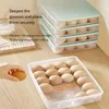 Garrafas de armazenamento Caixa de ovo Refrigerador Especial Grade Alimentos Cozinha de preservação e arranjo Artefato Put Rack Sçap