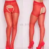 Sexy Socks Sexy Woman Cortchless Stockings Lingerie Ultra Elastic Silk Stockings Sheath Tight For Hot Cuddly Girl Open Crotch Pantyhorse J230531