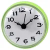 Wall Clocks 2X 7Cm Waterproof Kitchen Bathroom Shower Clock Suction Cup Sucker Orange & Green