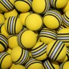 Golf Balls 50pcsbag EVA Foam Yellow Rainbow Sponge Indoor Practice Training Aid 230530