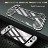 Bags Storage Bag Screen Protective Film Thumb Grip Caps PC Crystal Hard Cover Shell Case Pouch For Nintendo Switch OLED Accessories