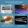 Verktyg Automatisk Fish Tank Water Changer Pump Aquarium Gravel Cleaner Fish Feces Siphon Vakuumpumpen Cleaner med slangfilt 220V240V