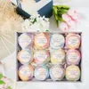 Bath 12pcs Spa Bomby Bomby Naturalne organiczne kulki do kąpieli kąpiel