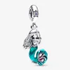 designer jewelry new Pendant Necklaces The Little Mermaid Set earings DIY fit Pandora bracelet necklace with box