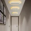 Moderne Led Plafond Verlichting Voor Woonkamer Slaapkamer Studeerkamer Gang Wit Zwart Opbouw Plafondlamp AC85-265V D1.0