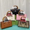 Les sacs fourre-tout sac à main de haute qualité Fashion Women Totes Classic Bamboo Sacs Sacs à bandouliers en cuir authentiques