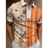 Polos masculinos Men camisas de pólo de verão Marca casual de manga curta masculina massacta de colarinho de colarinho Tees Tops