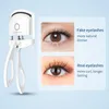 Borstar Uofenna Clip Eyelash Curler Professional Heat Curling Stereotyp Portable skadar inte ögonfransar Skönhetsögon Makeup Tool