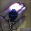 Party Favor Small Gift Fashion Key Ring Mini Falllights UV Money Detector LED KeyChain Light Mticolor DH0154 Drop Delivery Home Gar DHPB3