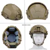 Équipement de protection Casque tactique de l'armée Casques Airsoft militaires semi-couverts Tête de sécurité Protégez le casque de tir de chasse pour les sports de paintball 230530 230530