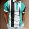 Polos masculinos Men camisas de pólo de verão Marca casual de manga curta masculina massacta de colarinho de colarinho Tees Tops