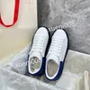 Fashion women mens quality Casual shoes brand leather lace-up sneaker Running Trainers Letters Flat Printed sneakers2023