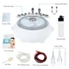 Massager 3 In1 Diamond Microdermabrasion Machine Vakuum Spray Massage Big Sug Dermabrasion Blackhead Borttagning Skinvårdsmaskin