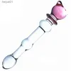 Volwassen Speelgoed Gay Sex Producten Butt Plug Vaginale Anale Stimulatie Vibrator Love Heart Wand Valentine Glas Handgemaakte Dildo Anale Plug Seksspeeltje L230518