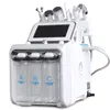 Machine 6 in 1 gezichtshydrermabrasie Water Peel Hydrafacial Microdermabrasion Machine met RF -tillende huidwasser schoonheidsinstrument