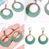 Hoop Earrings Bohemian Ethnic Set With Retro American Turquoise Vintage Big Hoops For Women Ear Ring