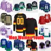 Personalizzato S-6XL Film College Hockey Wears Jersey 43 QuinnHughes 35 ThatcherDemko 6 BrockBoeser40 EliasPettersson 88 NilsAman74 EthanBear 72 AnthonyBeauvillier