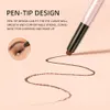 Shadow 12 Colors Eye Shadow Pen Set Lasting Waterproof and Not Blooming Shiny Pearlescent Gel Pen Pearlescent Silkworm Eyeshadow Pen