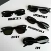 2023 Nya GM Solglasögon Korea Kvinnor Gent Sunglass Fashion Lady Vintage Eyewear Oracle.S Eve Billy Sound Net Bandoneon.S A17