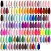 Kits Lilycute 129 Colors Nail Gel Pools Set Glitter Semi Permanente Hybride gel Varnish Basis Topjas afwezig UV LED DIY NAK ART KIT