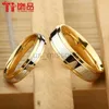 Anéis de banda Super Deal Tamanho 314 Aço de titânio Anéis de casamento de mulher e homem Casal Ringband ringcan gravura (o preço é para 1pcs) J230531