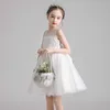 Robes de fille bébé filles vêtements enfants filles robe de bal robe enfant en bas âge fille été perles broderie princesse robe de fête d'anniversaire