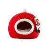 Cat Beds Tent Pet Doghouse Nest Warm Cave Bed Cloth For Cats And Small Dogs Puppy House Waterproof Removable Sleeping Christmas Pumpkin
