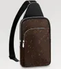 Cross Body Cross Body Avenue Sling Bag Leren schoudertassen Mans Louiseitys handtas vuttonity Cross Body portemonnee Portemonnee Hobos Heuptas Heuptas Heuptas