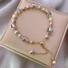 Pearl Bracelet Girls 'herfst en winter high -end licht luxe klein ontwerp hanger Tassel kralen beste vriend handwerk