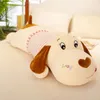 Plush Pillows Cushions 50130cm Soft Body Couple Striped Big Dog Doll Stuffed Animal Home Decoration Sofa Pillow Children Girl Holiday Gift Toys 230530