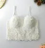 Camis Lace Embroidery Camisole Women's Spring Summer 2023 Ny ankomst Bustier Bra Original Design Solid Color Tanks Sexig Crop Top