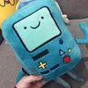 Plush Dolls 2842cm Finn Jake BMO Soft Stuffed Animal Creative Time Toys Cartoon Kids Gifts 230530