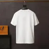 Camiseta de hombre Primavera verano diseñador nueva camiseta de mujer vacaciones manga corta moda casual monograma estampado bordado en blanco y negro Rango de tamaño superior personalizable xxxl