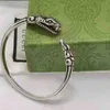 Designer Schmuck Armband Halskette Ring Geist Schlange Python Armband Öffnung Design Temperament Stil Männer Frauen gleichermaßen hohe Qualität