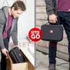 Sacs pour accessoires du système Nintendo Switch, étui de transport, protection rigide, sac de rangement de voyage de luxe, extérieur en Nylon balistique noir