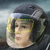 Motorcykelhjälmar Universal Hjälm Shield Anti Fog Film 26CMX9CM Patch Clear Visor Lens Anti-dim