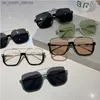 KAMMPT Vintage Oversized Zonnebril Mode Mannen Vrouwen Vierkante Shades Eyewear Trendy Ins Populaire Brand Design UV400 Zonnebril L230523