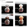 Interieur Decoratie Auto Ornament Schattige Puppy Hond Auto Conditioner Outlet Parfum Clip Decoratie Luchtverfrisser Auto Geur Accessoires 0209 L230523